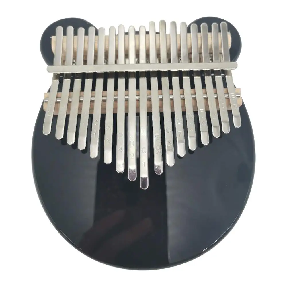 Акриловое пианино Kalimba для начинающих 17 клавиш обучающий музыкальный инструмент