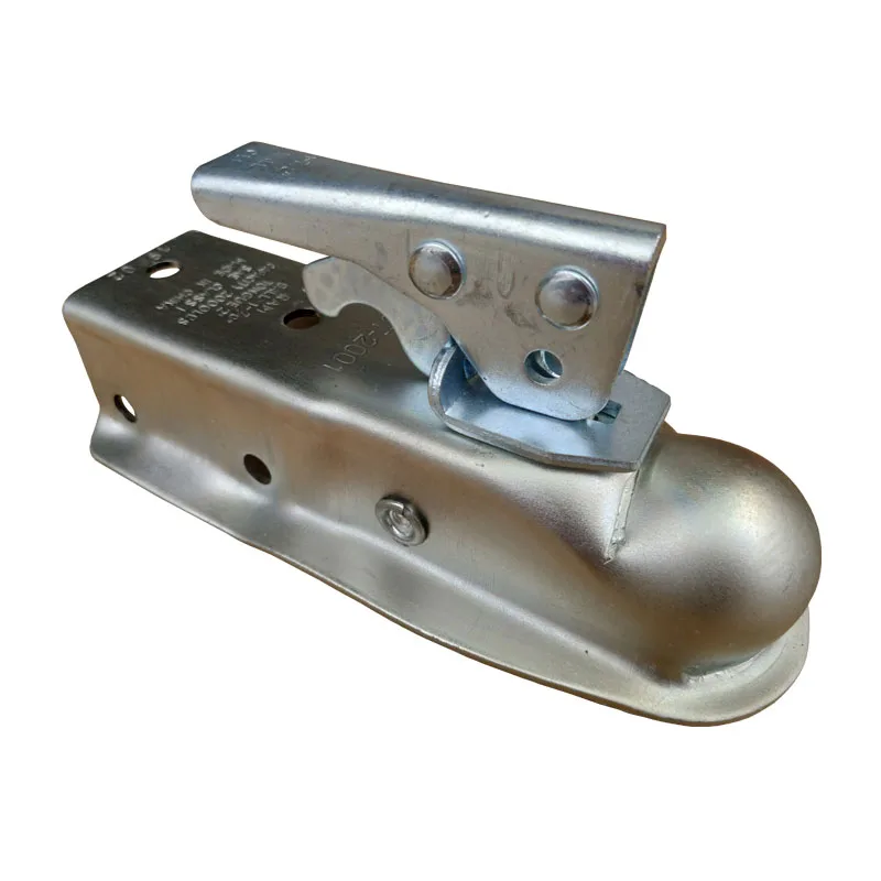 CVP Trailer Coupling 1-7/8 x 2 Ball Hitch Back Trailer Coupler Straight Tongue RV Parts Camper Caravana Acccessores