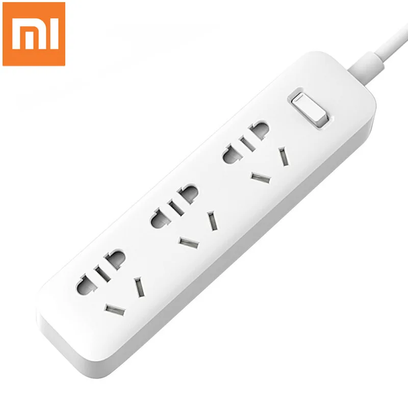 Оригинальный удлинитель питания Xiaomi Mijia кабель 1 8 м 3 адаптер электрическая