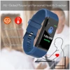 For Fitbit LCD Smartband Watch Fitness Tracke Heart Rate Blood Pressure Smart Bracelet Bluetooth-Compatible Waterproof Wristband 4