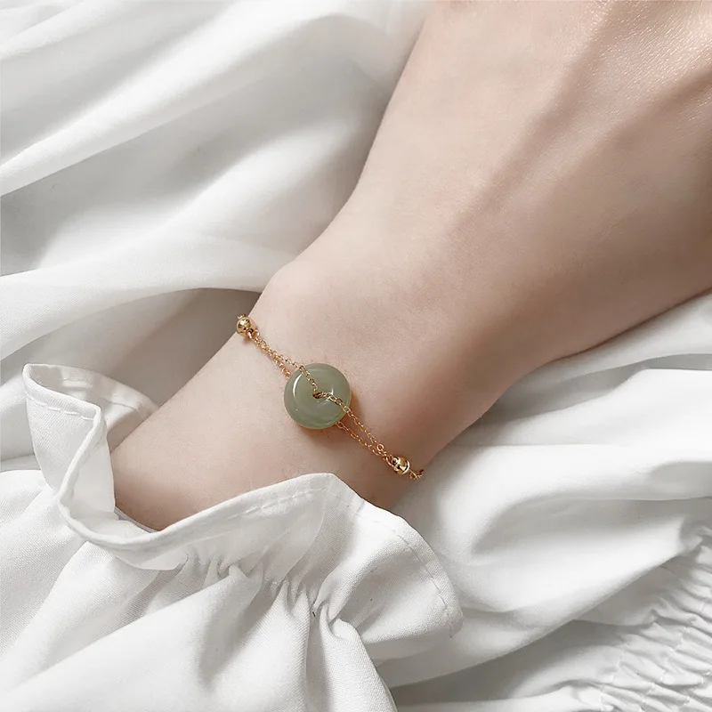 Pure Jade Detoxification Bracelet