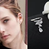 Boucles d'oreilles en cristal de zircone, boucles d'oreilles en forme de goutte d'eau, bijoux, vestes pour femmes ► Photo 1/6