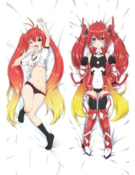 

Ore, Twintail ni Narimasu Tail Red body throw pillow cover case sexy girls hugging body pillowcase