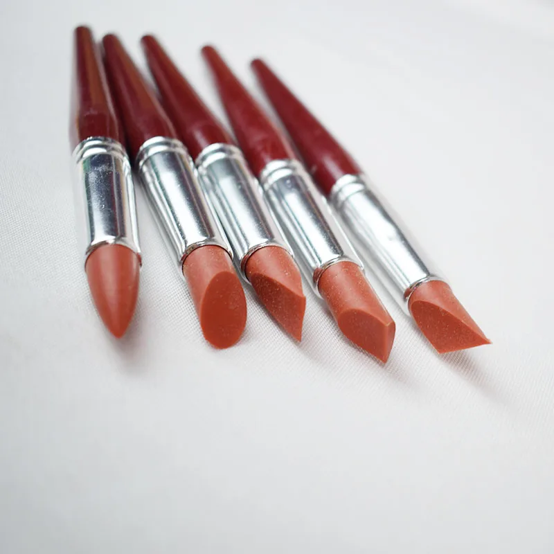 

Sculpting Shaping Tools 1cm Nail Clay Craft Polish Rubber Removal Pen Blank Pottery Model Polymer Clay Tool