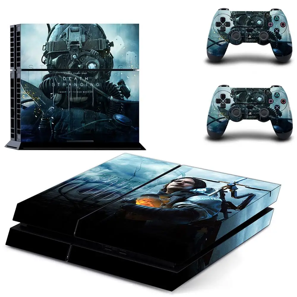 QPTM0442 Death Stranding PS4 наклейка s Play station 4 кожа PS 4 Наклейки полное покрытие для playstation 4 PS4 консоли и контроллера Skins - Цвет: QPTM0442
