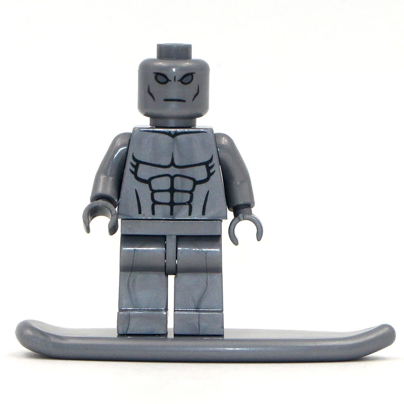 Один невидимый женский фонарь человека вещь серебро Surfur Dr Doom Galactus Mr Fantastic четыре строительные блоки игрушки для детей - Цвет: XH177