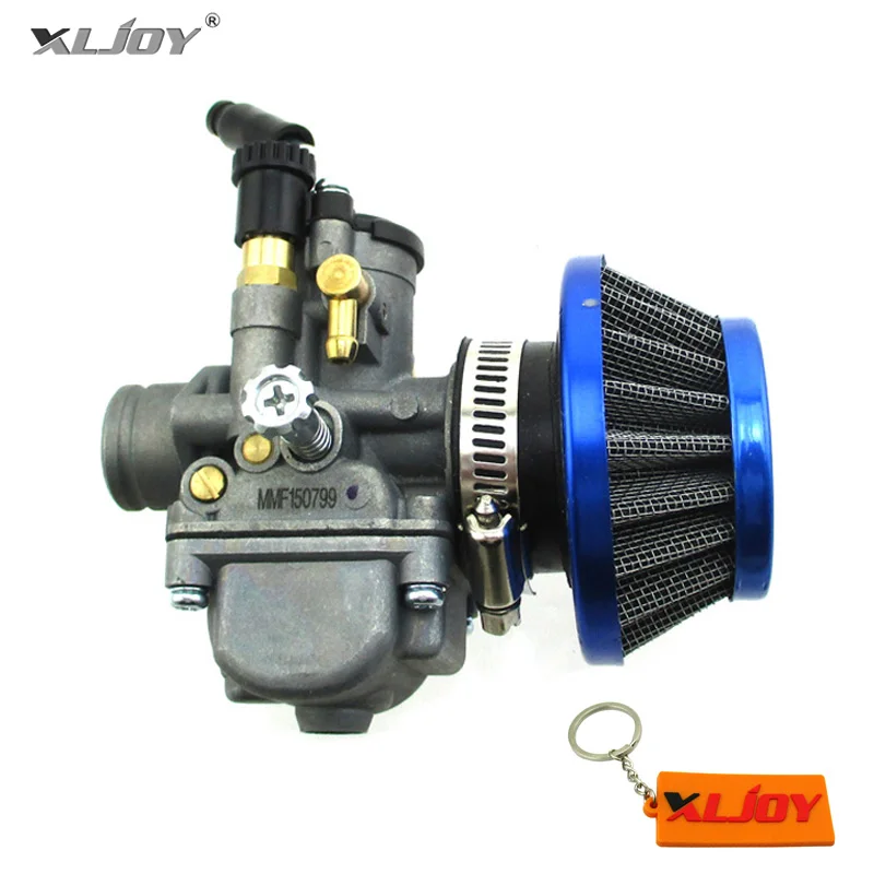 XLJOY 19 мм Карбюратор Carb 35 мм Синий воздушный фильтр для KTM50 KTM50SX KTM 50SX 50cc Junior Байк 2001