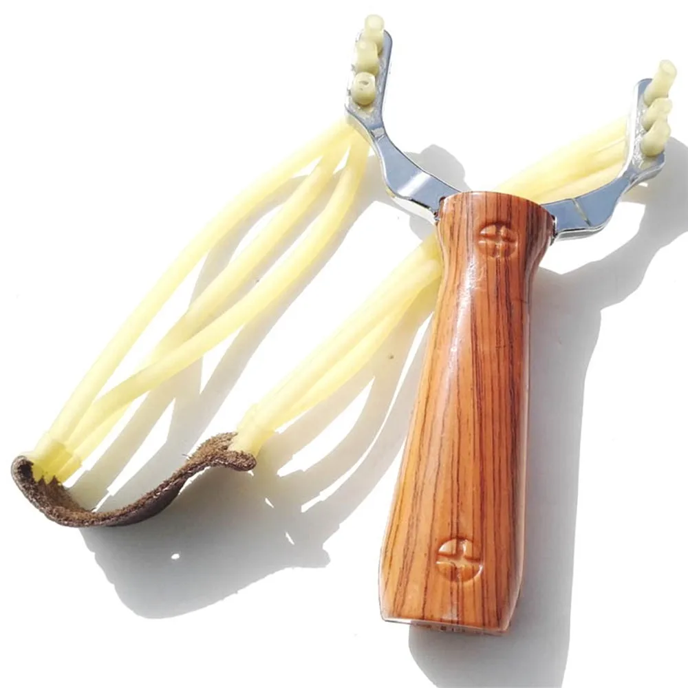 

Powerful Slingshot Hunting High Quality Rubber Band Outdoor High Precision Shooting Slingshot Outdoor Game Tool