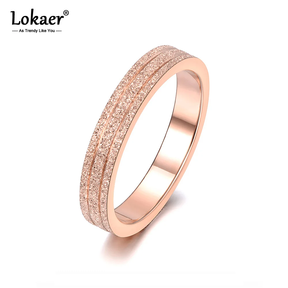 Lokaer трендовая трехстрочная гранулированная поверхность кольца