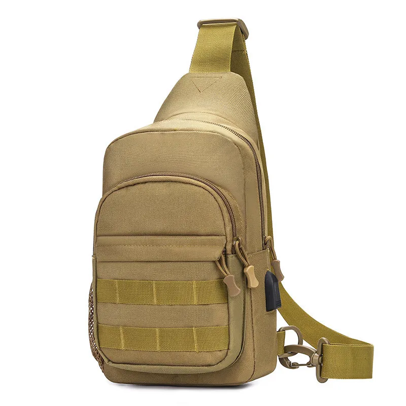 Военная USB нагрудная сумка, новая тактическая Сумка Molle, походная армейская сумка Mochila Camo, сумка на одно плечо, рюкзак для кемпинга