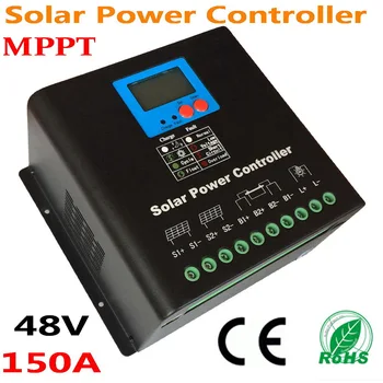 

150A MPPT Solar Controller 48V PV panel Battery Charge Controller Regulator for 7200W Solar Power Home Use System