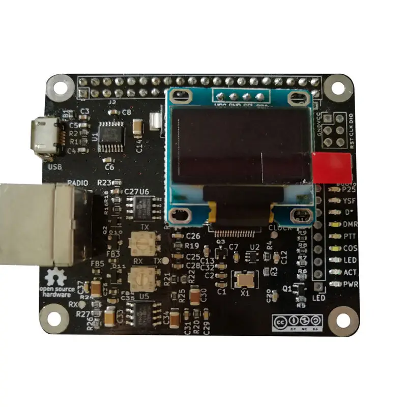 Mmdvm цифровой багажник(Dmr C4Fm Dstar P25, Usb) ретранслятор точка доступа с Oled