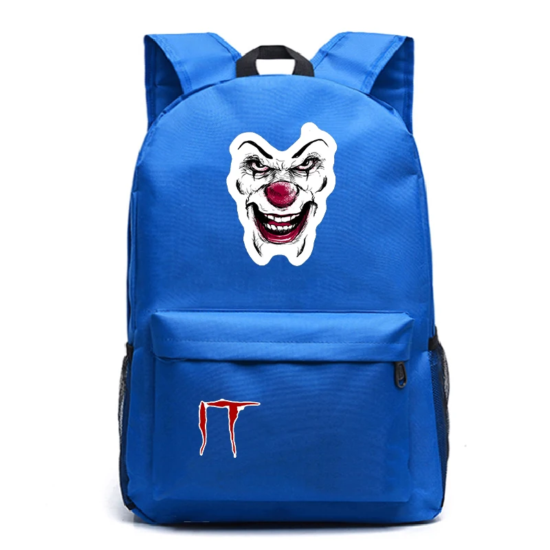 School Bag 10 Женский Мужской рюкзак It Chapter с двумя принтами унисекс холщовый рюкзак для отдыха колледжа ноутбук дорожные школьные сумки Повседневная сумочка - Цвет: School Bag 10