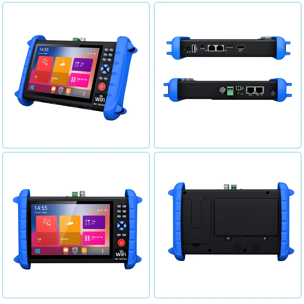 4K HD CCTV тестер 8MP IP камера с портом POE HDMI Out монитор многофункциональный AHD CVI TVI CVBS SDI