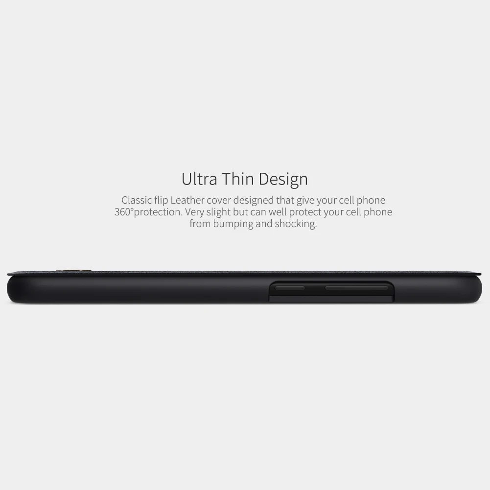 Для Xiaomi Redmi Note 8 Nillkin Qin кожаный чехол с откидной крышкой для Xiaomi Redmi Note 8Pro PC задняя крышка с карманом для карт чехол для телефона
