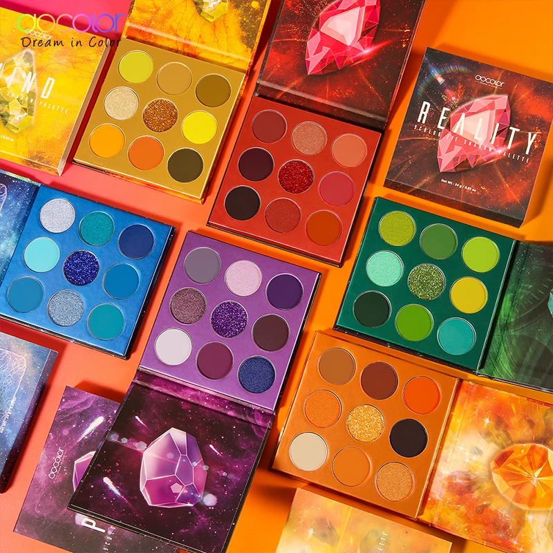 Preise Docolor Nude Lidschatten Palette Schönheit Make Up 9 Farben Matte Schimmer Glitter Lidschatten Pulver Wasserdicht Pigmentierte Kosmetische Kit