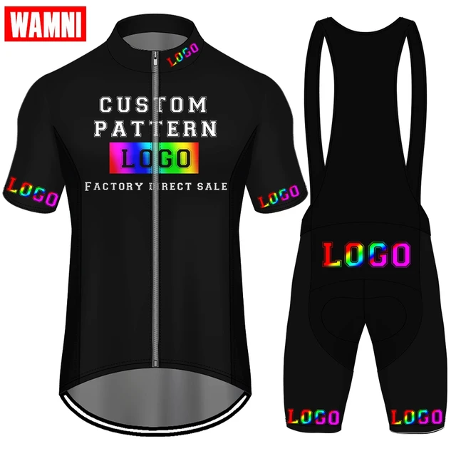 US $16.85 WAMNI Custom Cycling Jersey Set Short Cycling Shorts Men Women MBT Bike Team Customize ciclismo Mou