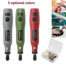 Mini stylo broyeur électrique sans fil, Usb, perceuse, graveur, vitesse Variable, polissage, meulage, outil électrique rotatif abrasif