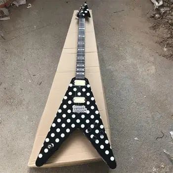 

Factory direct sale dovetail special electric guitar point organ, can make to order package mail