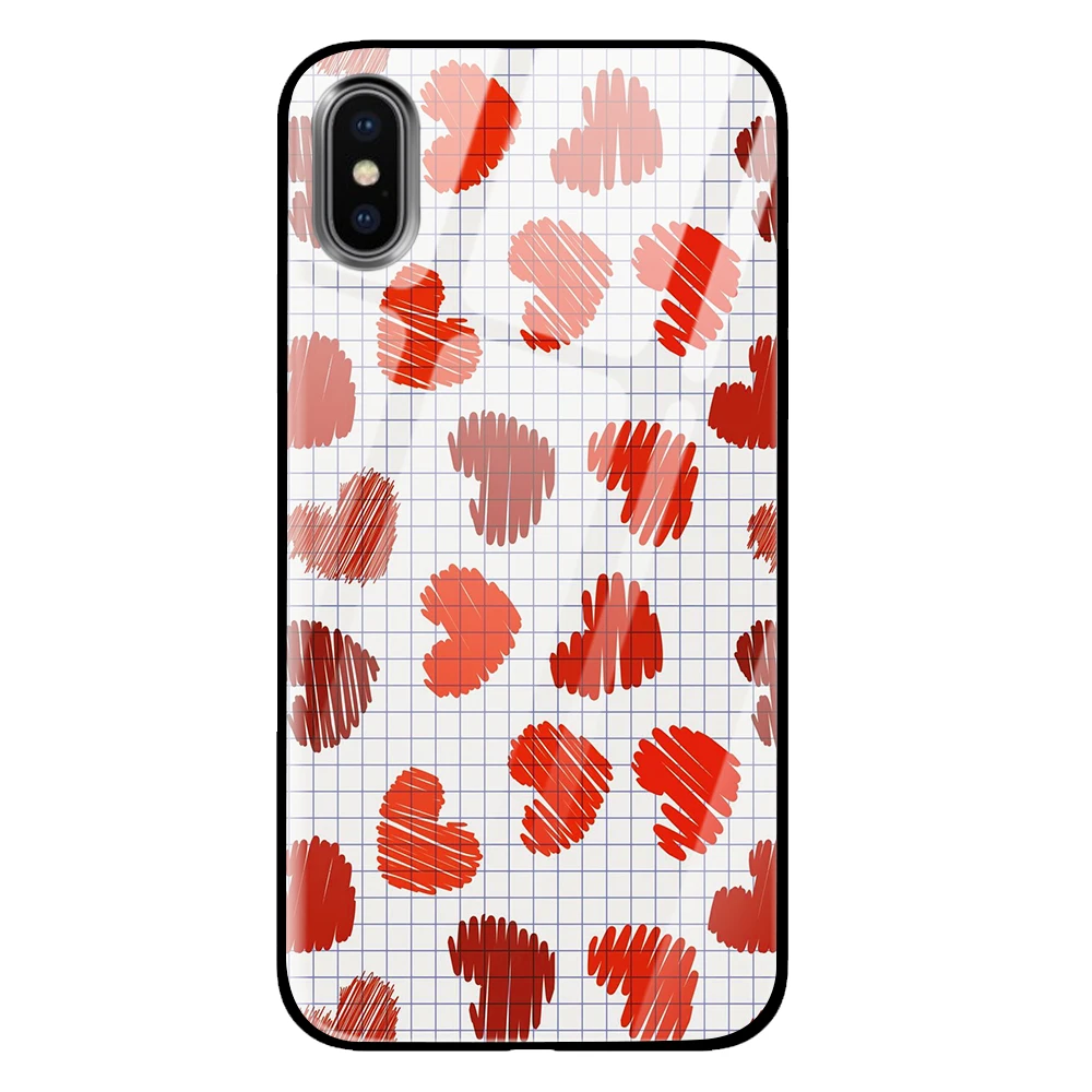 Камуфляжная кошка собака для iPhone 5 5S SE 6 6s 7 8 Plus X XS Max XR закаленное стекло чехлы для телефонов - Цвет: 11