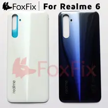 6.5 inch for OPPO Realme 6 Back Battery Cover Rear Housing Door Case For Realme 6 Battery Cover Mobile Phone Replacement Parts