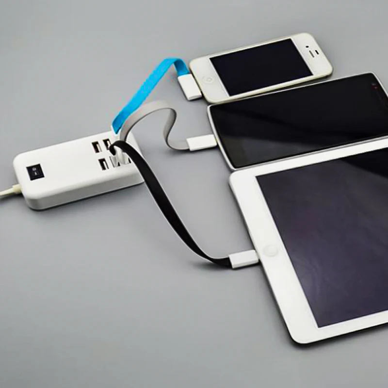 6 портов зарядное устройство USB разъем ЕС США для Xiaomi HuaWei iPhone телефон зарядка концентратор адаптер 5V6A Универсальный Мульти док-станция для зарядки с USB