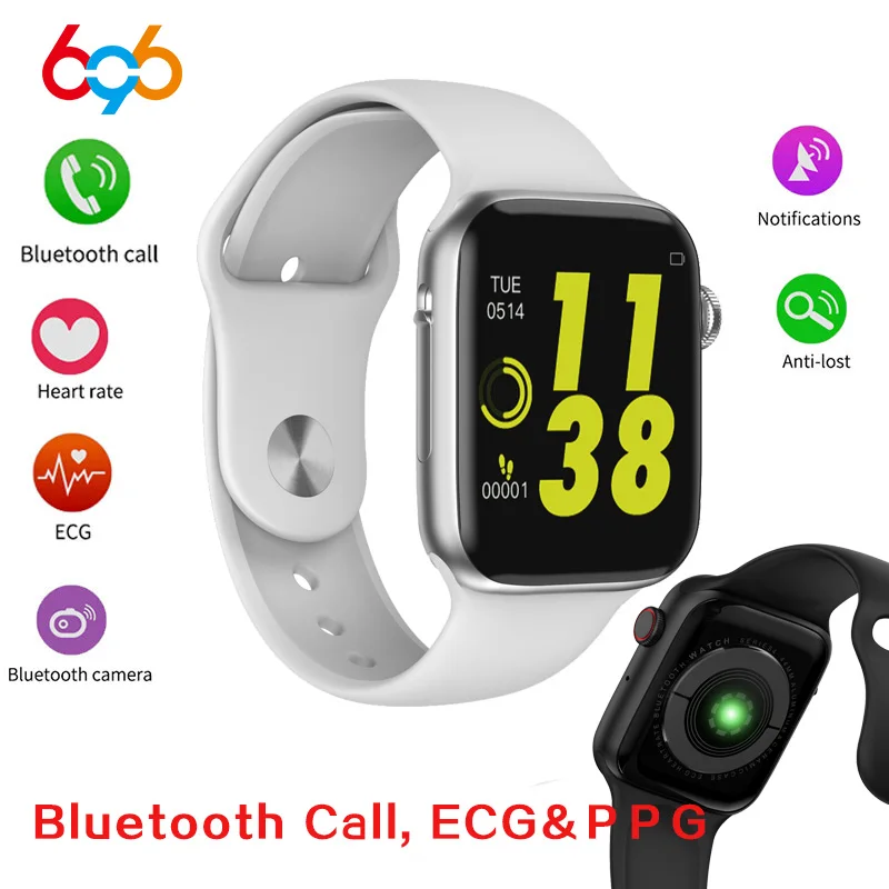  W34 Bluetooth Call Dial Answer Watch Smart Watch Band Heart Rate Monitor Fitness Tracker Wearing Wr - 33057497531