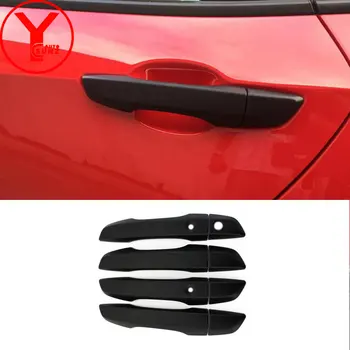 

black door handle cover For honda civic 10th gen 2016 2017 2018 ABS car styling parts accessories for honda civic 2017 YCSUNZ
