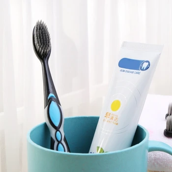 

1pc Nano bamboo Charcoal Tooth brush Dental Oral Care Soft Brush for Adults X7JA