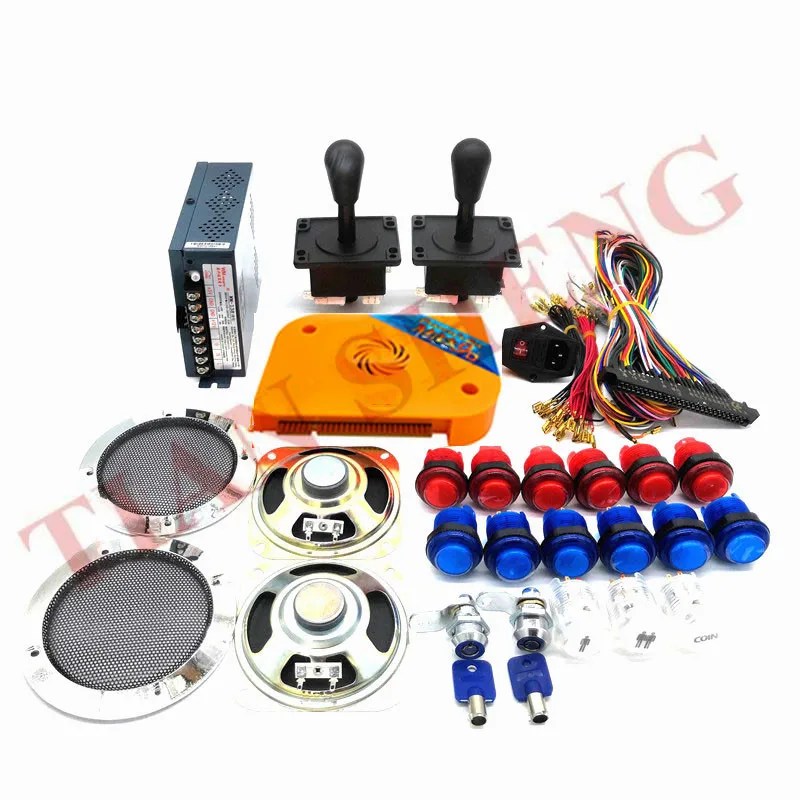 

Latest Pandora Box 9D 2222 in 1 Arcade version Game PCB Board with Illuminated push Buttons DIY Game Kit For Arcade Game machine