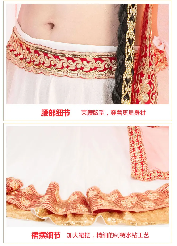 Новая индийская Пакистанская Высококачественная сари из хлопка для женщин и девочек индийская ленха танцевальное платье для выступлений женский красивый топ+ юбка+ шарф