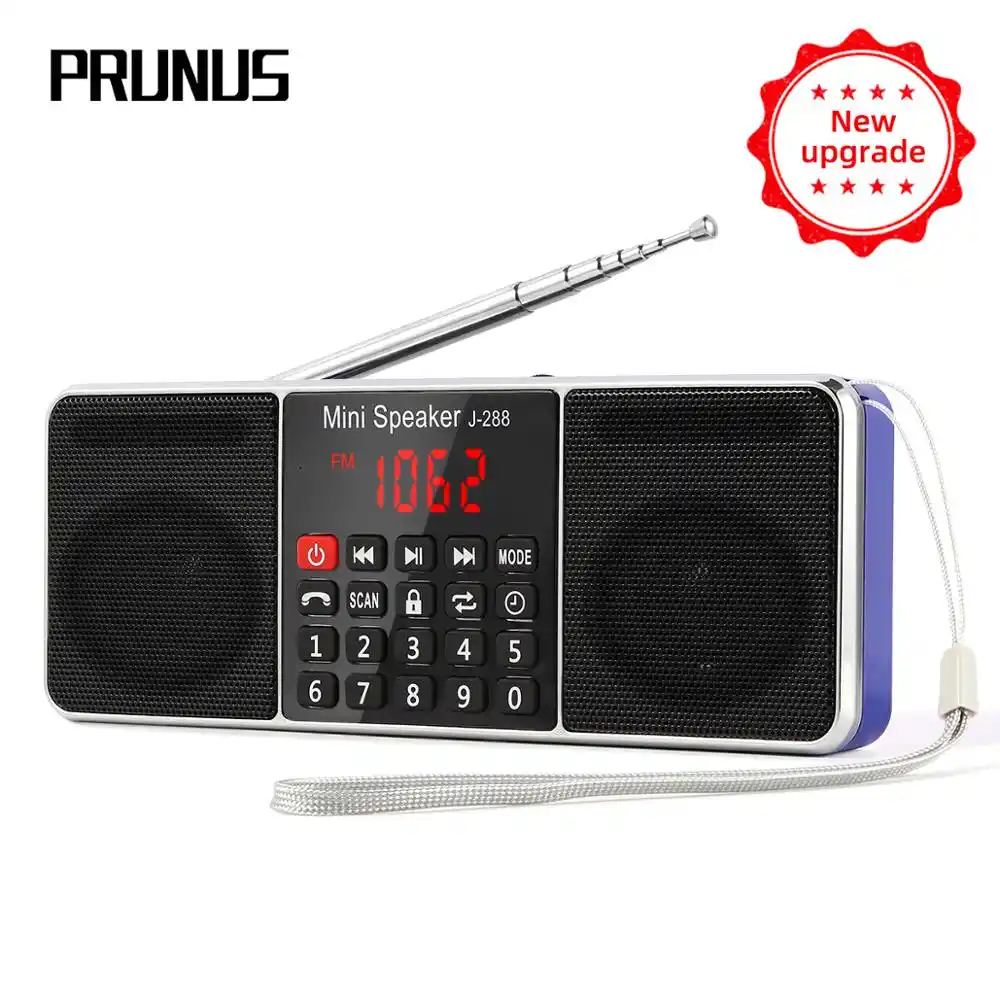 portable am fm radio with bluetooth