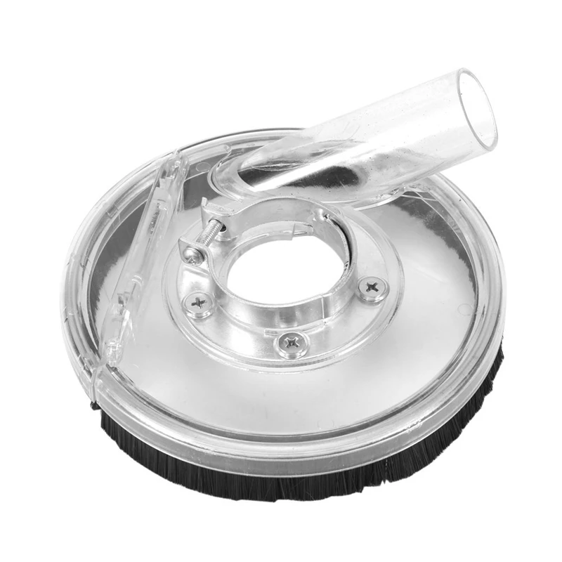 

Dust Shroud Cover Fits Angle Hand Grinders 80-125mm Clear Vacuum Dust Shroud Dry Grinding Dust Cover
