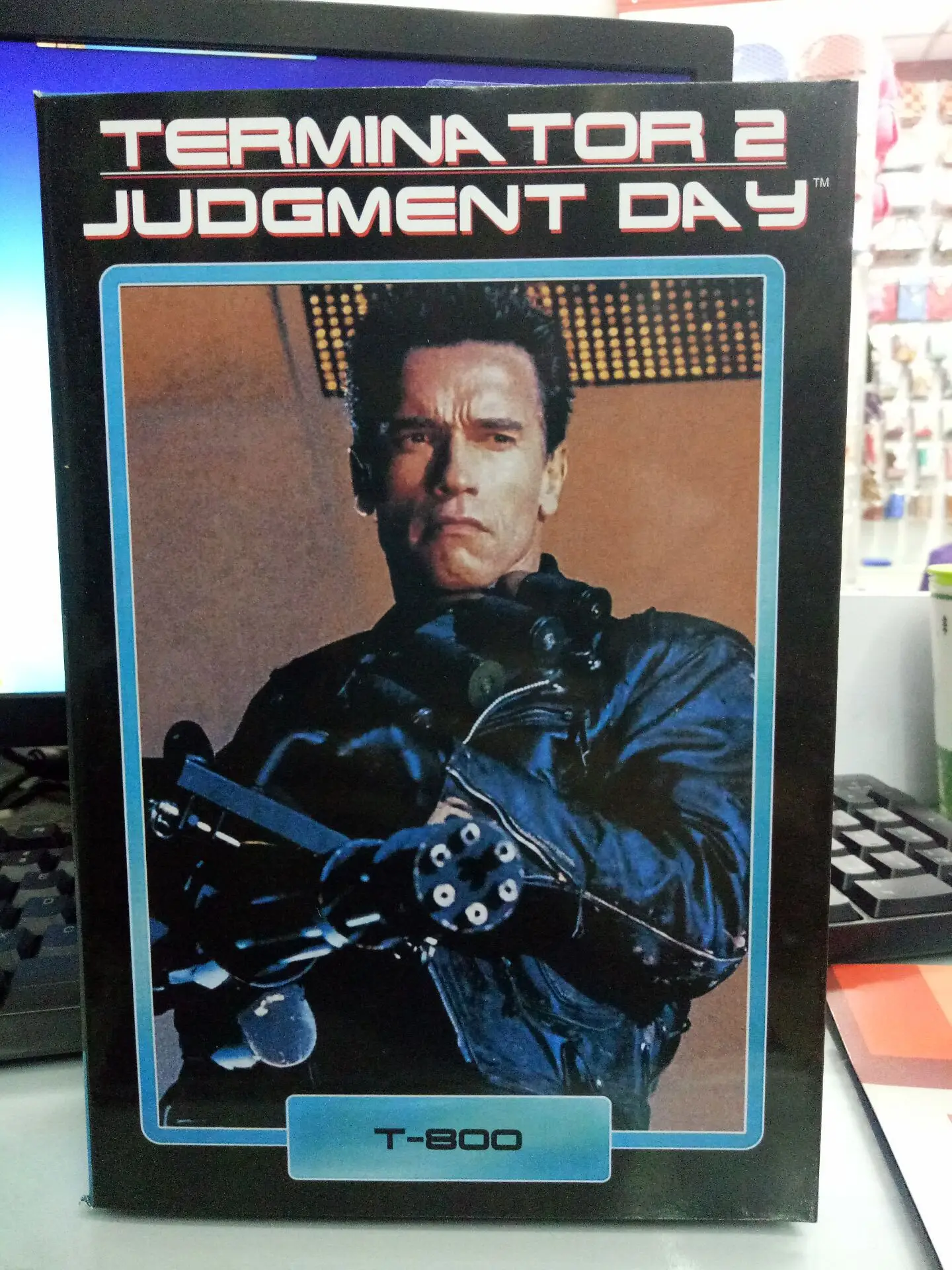 NECA Терминатор 2: Судный День T 800 Шварценеггер ПВХ фигурка Коллекционная модель
