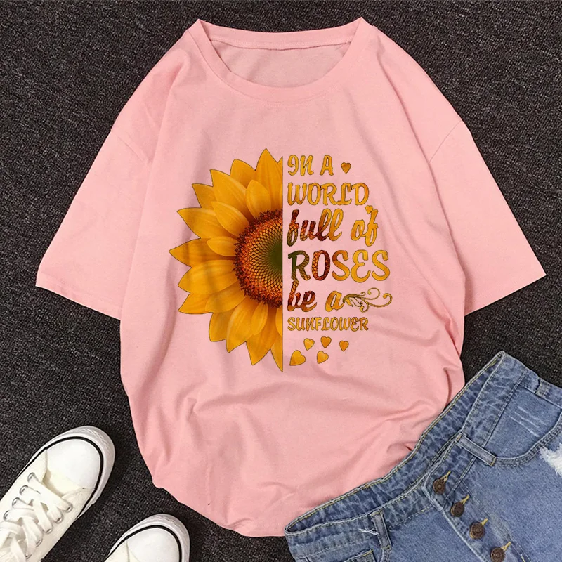 2020 New Summer DOLCE & BANANA Print T-Shirt Women O-Neck Short Sleeve Cute Cartoon T Shirt For Girls Students Lady Tops Tshirt