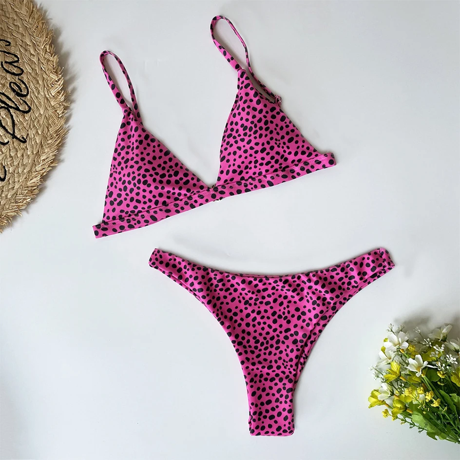 Sexy Micro Mini Bikini 2020 Swimsuit Women Summer Beachwear Leopard ...