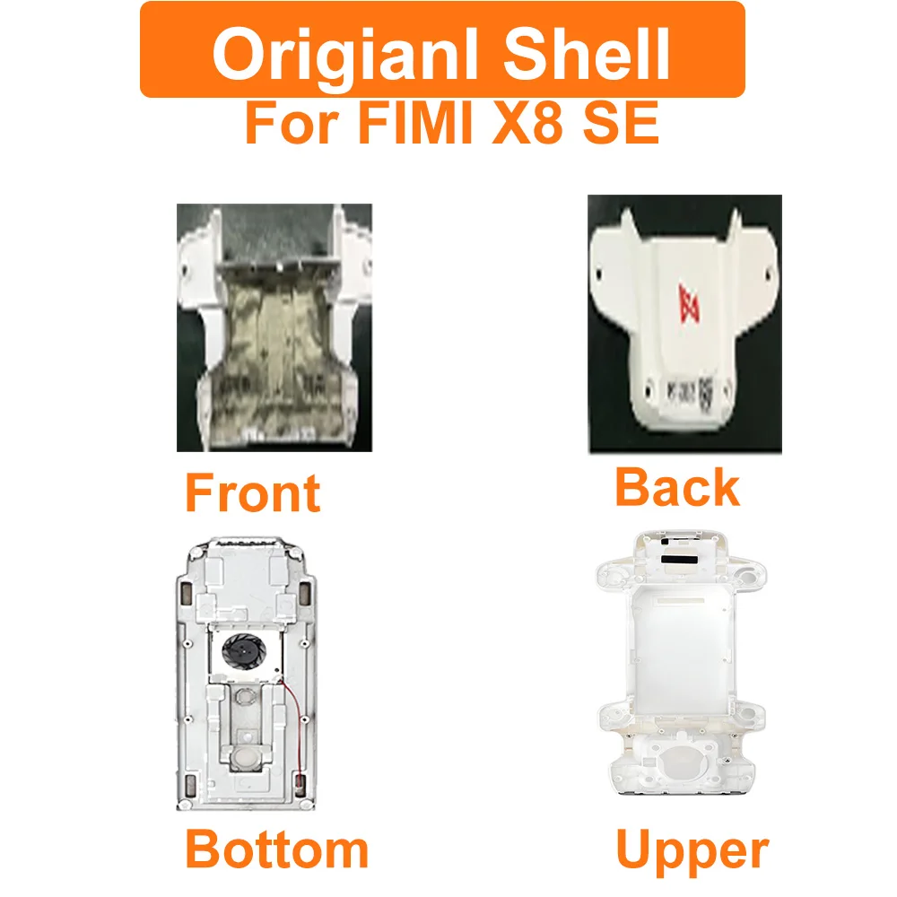 

For FIMI X8 SE Bottom Shell Assembly Back Shell Middle Shell For Fimi X8 Se Front Shell Drone Repair Parts Accessories Original