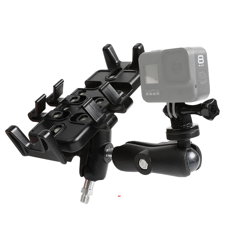 1" Ball Base M10 Motorcycle Mobile Phone Holder Mount for Kawasaki ninja400 Suzuki GSX250R GoPro Action Cameras Accessories |