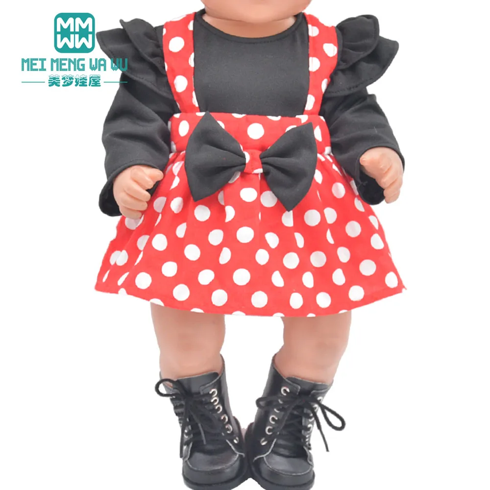 Doll Accessories Clothes Coat T-shirt Jeans Fit 43cm 45cm Doll