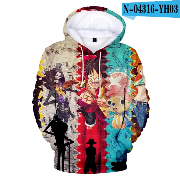 hot sale 3D Printed One piece Pocket 3D Hoodies in children's Sweatshirt long sleeve autumn warm anime dragon ball cool hooded - Цвет: color at picture