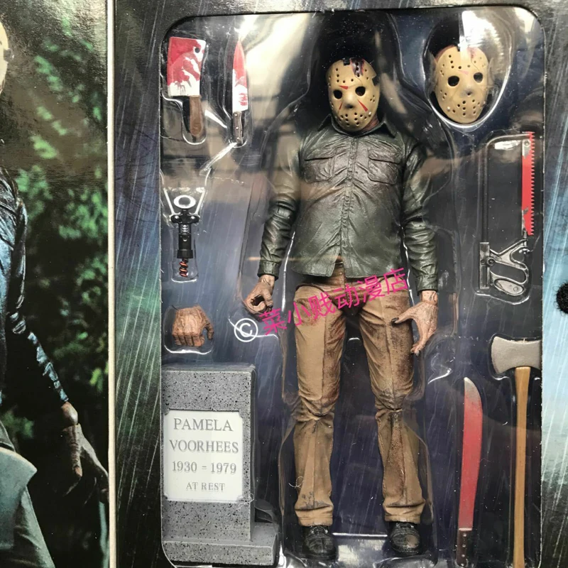 Экшн фигурка Джейсона последнего 7 дюймов NECA пятница 13 я глава часть 4 1:12
