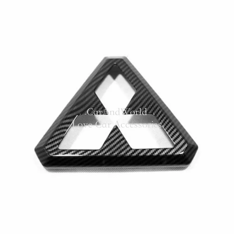 Защитная накладка из углеродного волокна для передней решетки Mitsubishi ASX 2020 рамка с
