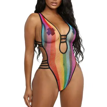 

Sexy Women One-Piece Swimsuit Bikini Set Bandage Swimwear Women Sexy Lingerie Swimwear Mesh Leotard Thong Tops Bodysuit Babydoll