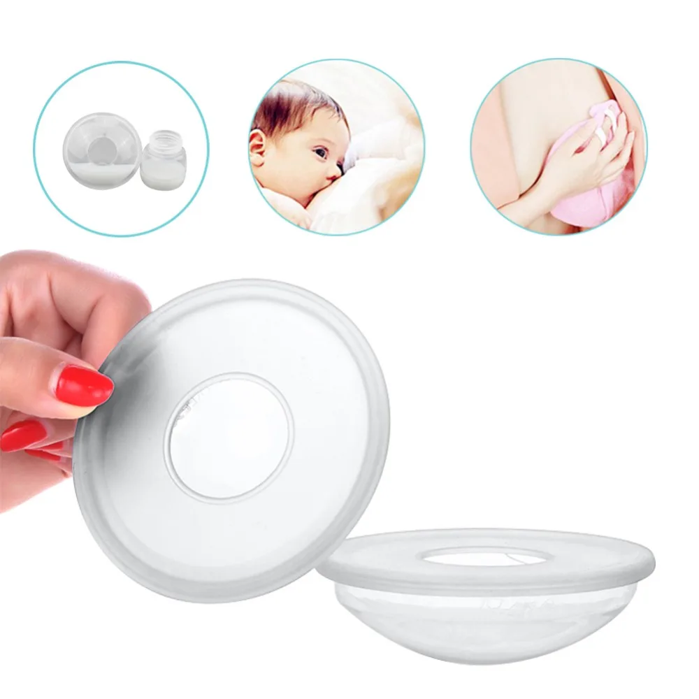 

2 PCS/Pack Breast Correcting Shell for Nipples Cup Protect Collect for Breastfeeding Nursing Sore Milk Saver Breastmilk Nursing