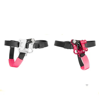 

Outdoor Climbing Mountaineer Left/Right Foot Anti-Falling Protector Ascender Aviation Aluminum Foot Ascender
