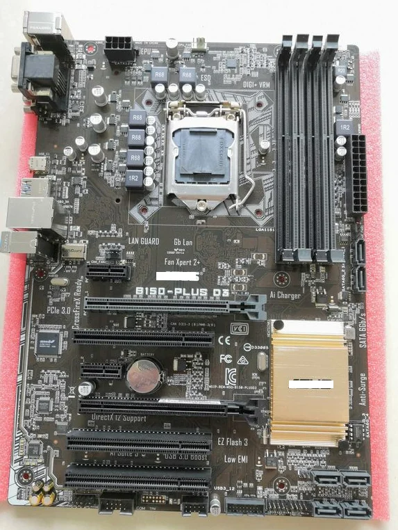Desktop Motherboard B150-PLUS D3 B150 LGA 1151 For Core i7 i5 i3 DDR3 64G USB3.0 Used Mainboard | Компьютеры и офис