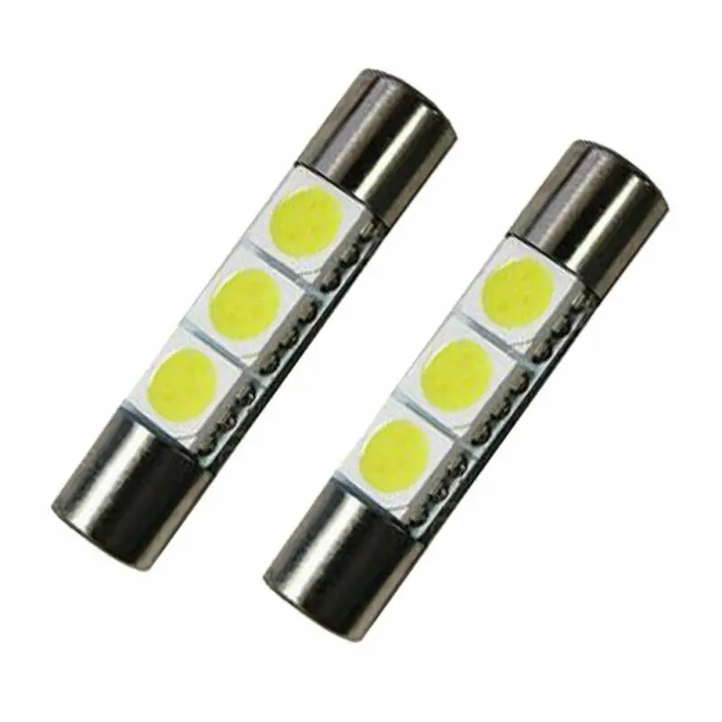 Супер яркий белый 3SMD 6641 6614F ксеноновый светодиодный светильник 6 шт.