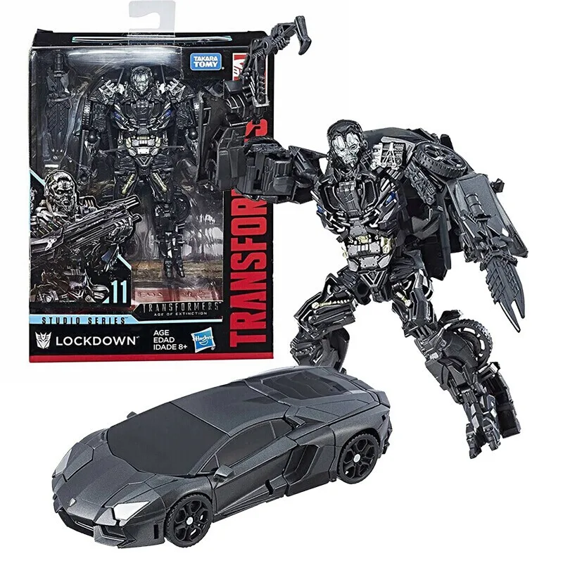 Экшн фигурка Hasbro Трансформеры Studio Series 11 Deluxe Class Movie 4 Lockdown модель игрушка