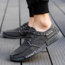 Vintage de los hombres zapatos casuales zapatos de encaje clásico cómodo zapatillas de deporte 2019 de moda de deporte calzado plano Masculino