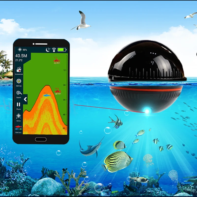 販売正本 魚群探知機ポータブルスマートワイヤレスソナーセンサートランスデューサ探知魚群探知 エコーサウンダ魚群探知氷釣り Fish Finders Bluetooth ストア Www Fanbase Co Ke 販売正本 魚群探知機ポータブルスマートワイヤレスソナーセンサートランスデューサ探知魚群探知 エコーサウンダ魚群探知氷釣り Fish Finders Bluetooth ストア Www Fanbase Co Ke